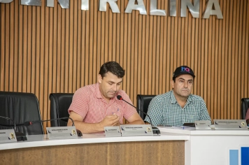 Foto relacionada - Câmara realiza a 8ª Reunião Ordinária do Ano